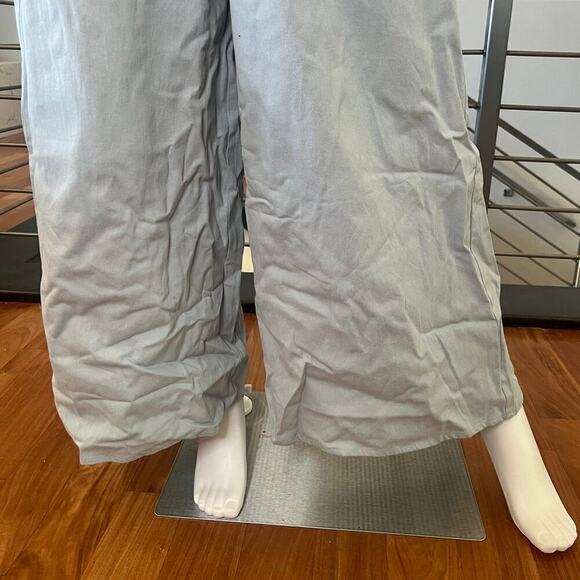 Washed Cotton Jumpsuit in Light Denim - Picture 6 of 16